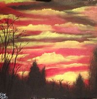 Dark Morning 30x30