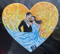 Tanze mit mir (8x9) Teil der Serie – Kunst am Eiskasten
