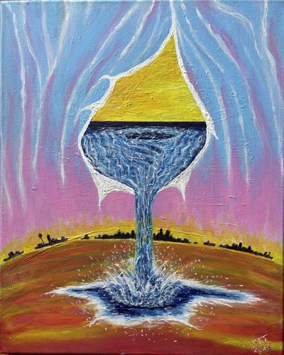 Quell des Lebens (50x40)