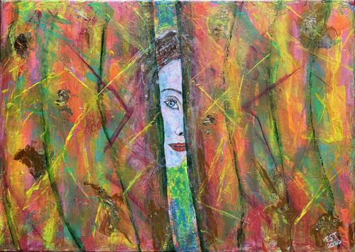 Zwischen den Farben (50x70)